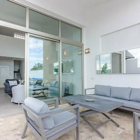 Villa Isabella, Luxury Villa With Heated Pool Ocean View In Adeje, Tenerife-3