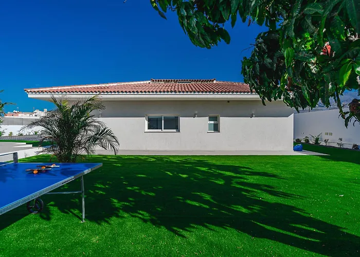 303 Villa Casa Jardin Con Piscina Y Gran Jardin Costa Adeje 